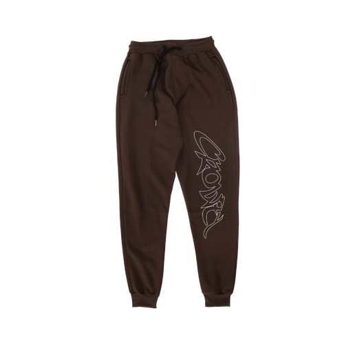 CALÇA MOLETOM - SQUEEZY LOGO MARROM