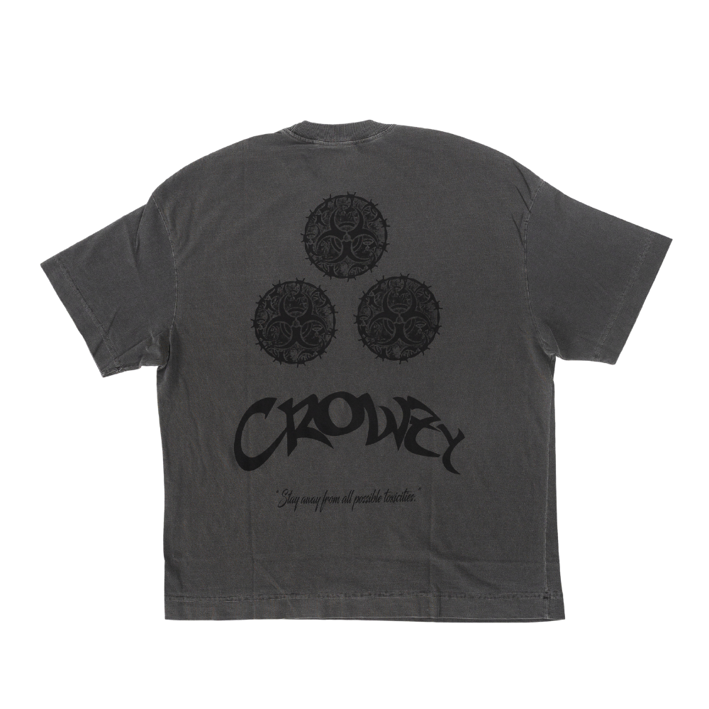 OVERSIZED “TOXIC” - CINZA CHUMBO