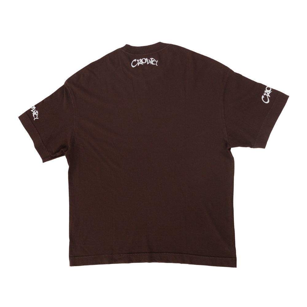 OVERSIZED BASIC MINIMALIST - MARROM